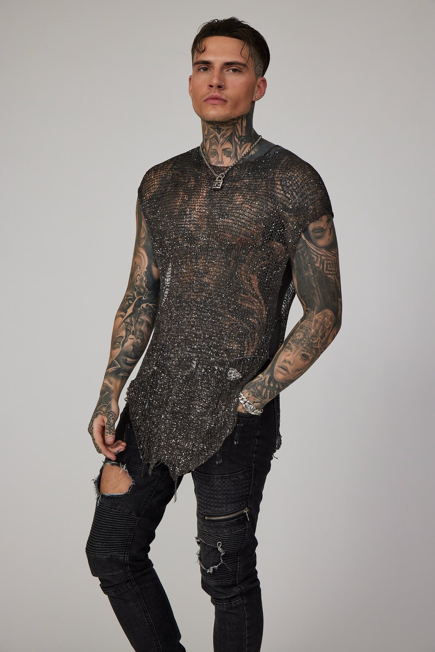 Metal Unisex Poncho