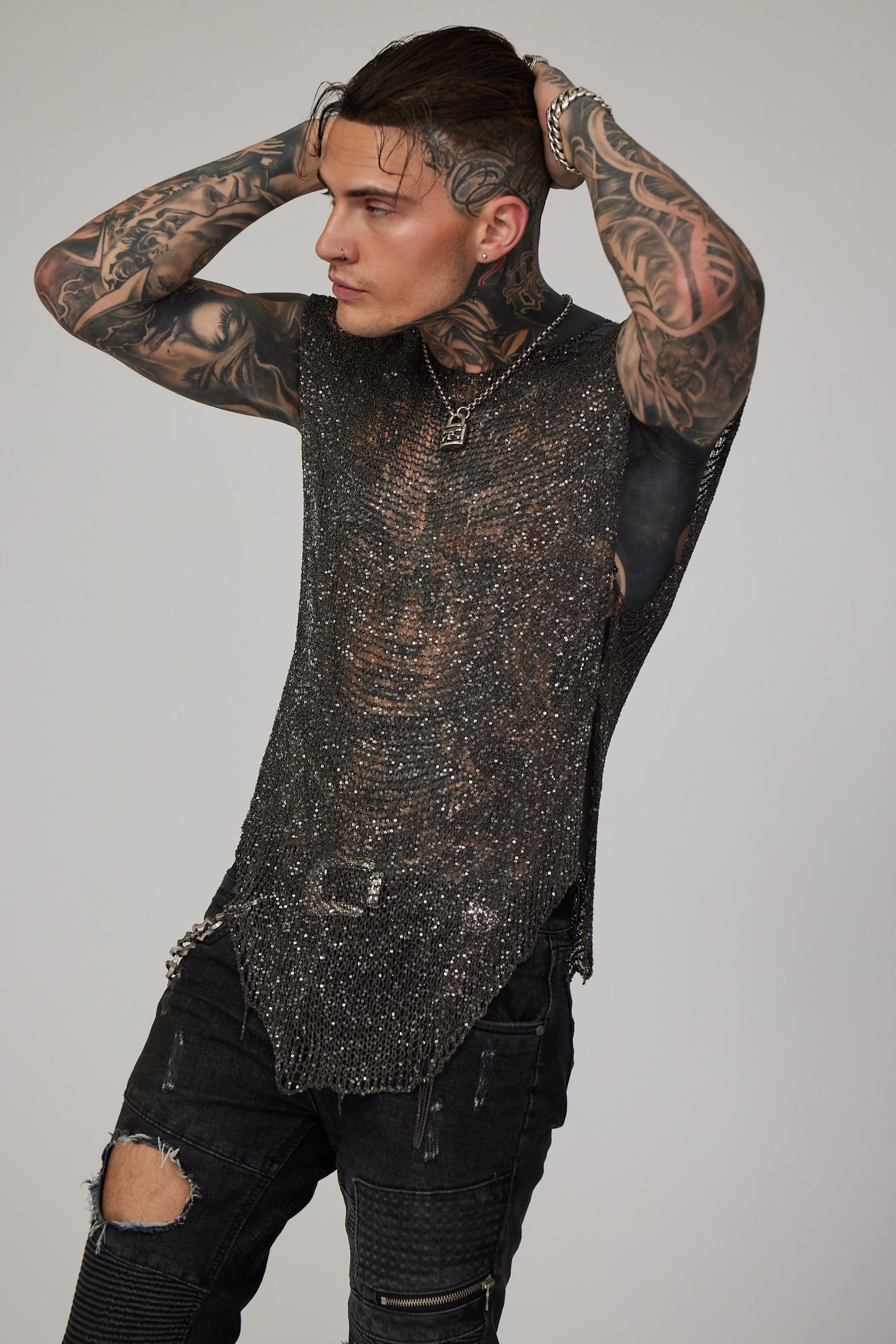 Metal Unisex Poncho