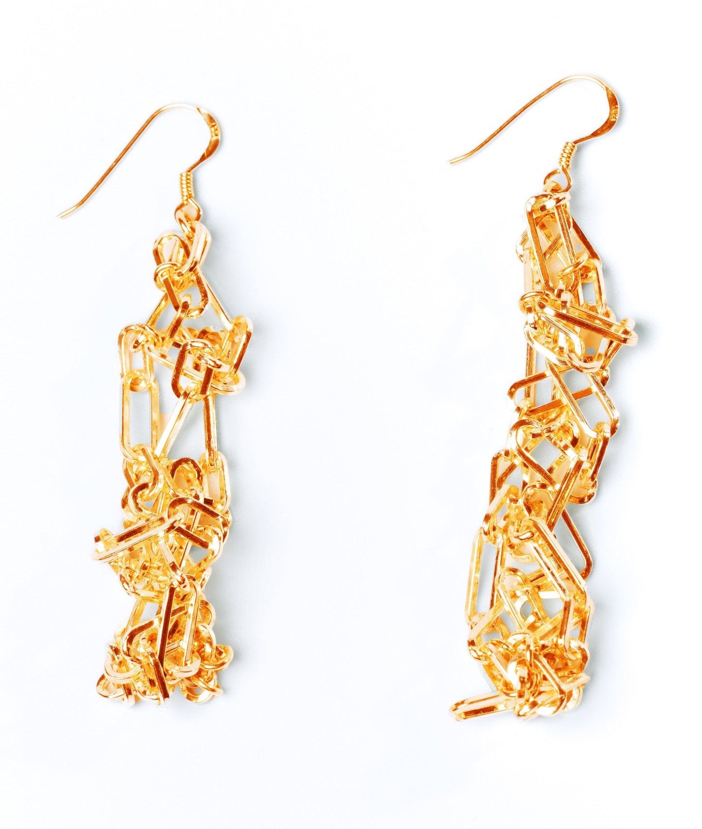 Giant Paperclip Earrings
