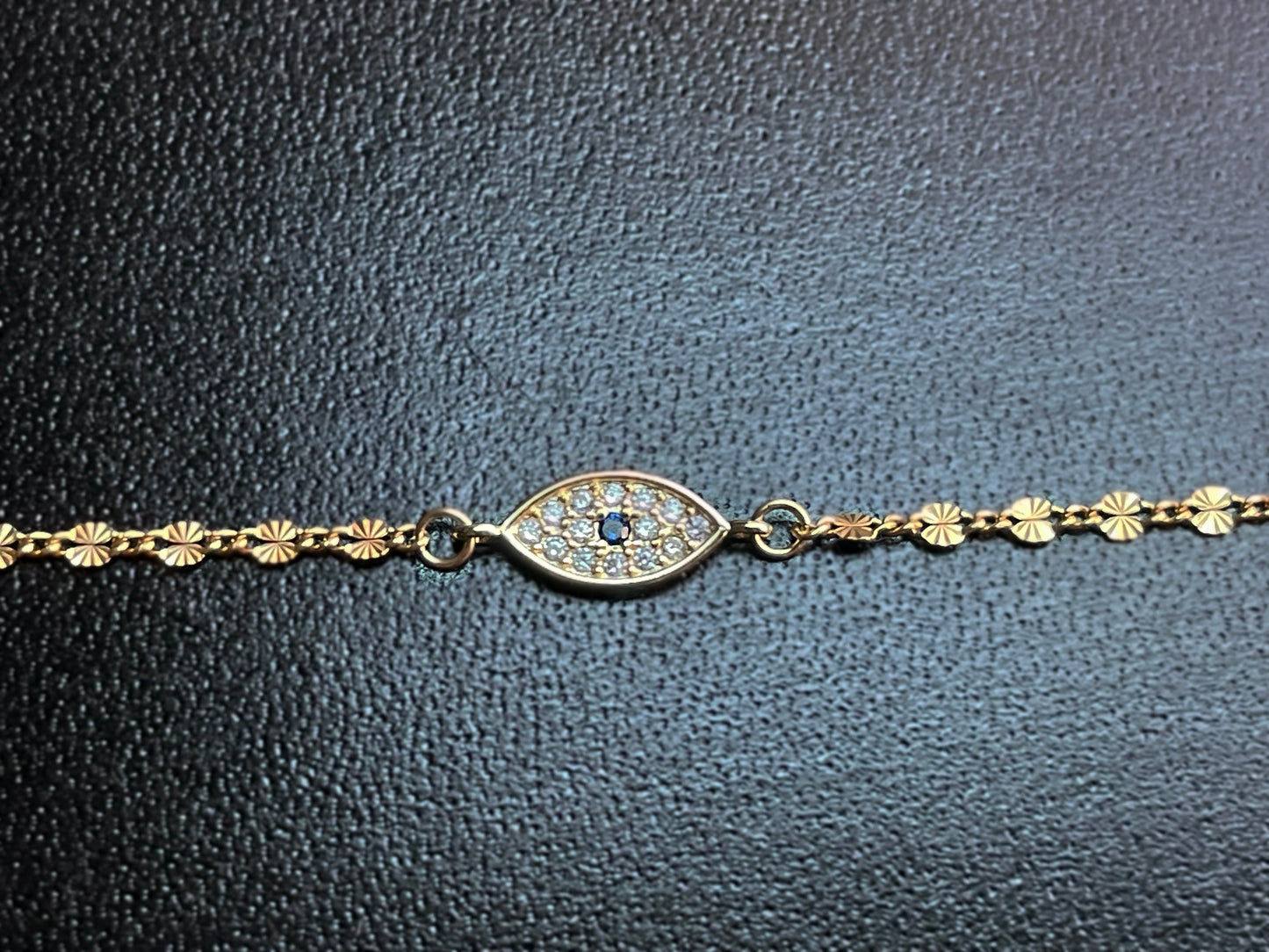 Angel Eye Amulet Bracelet - Gold