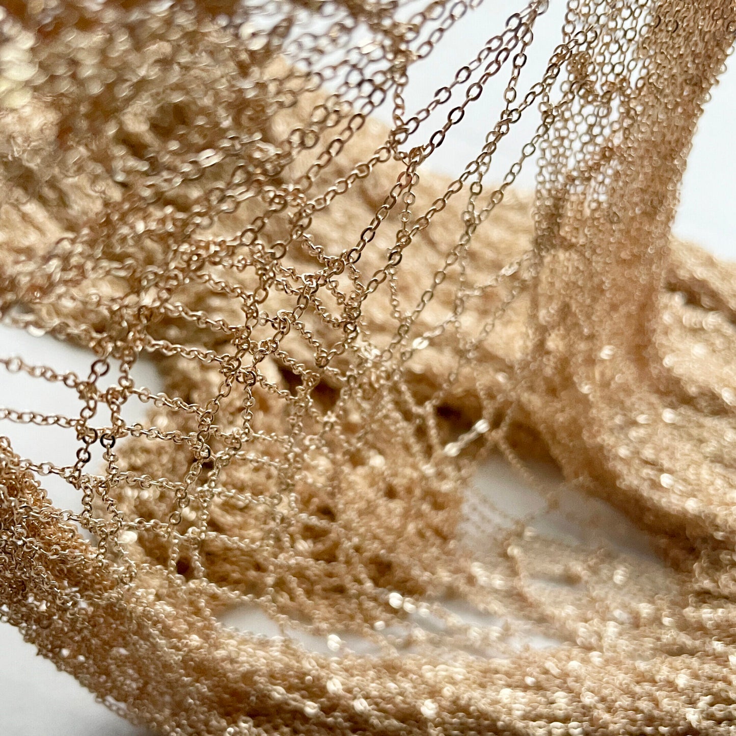 Stretch Metal Shawl