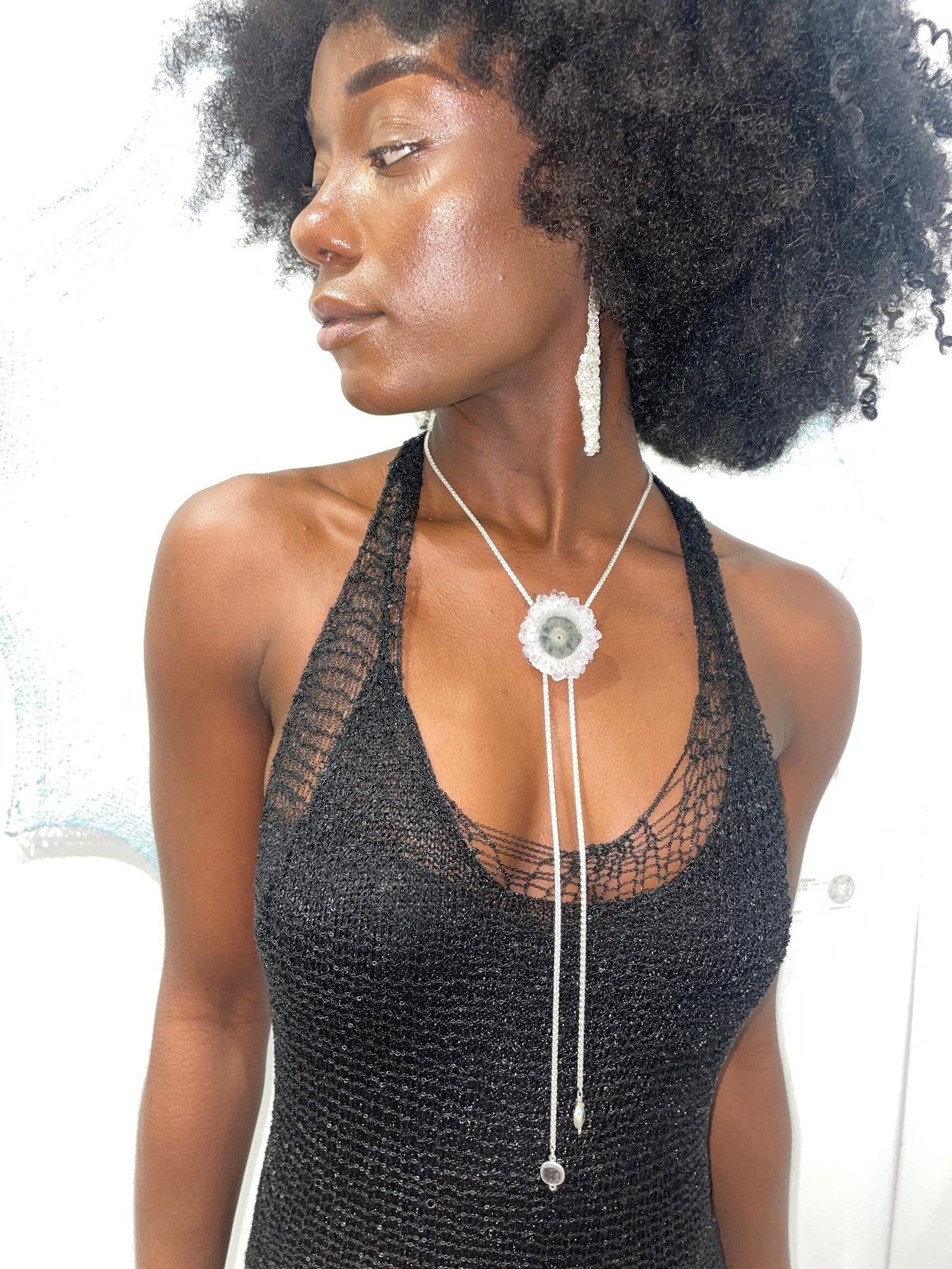 Gemstone Bolo Tie Laureate