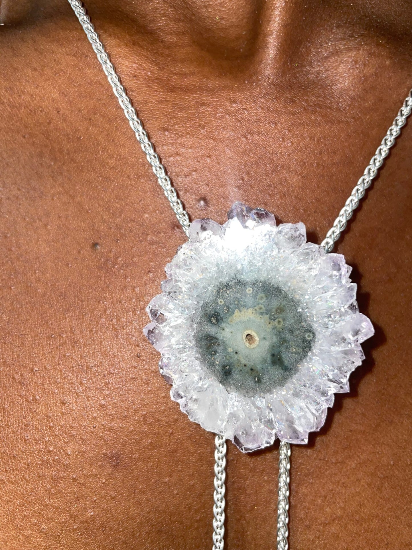 Gemstone Bolo Tie Laureate