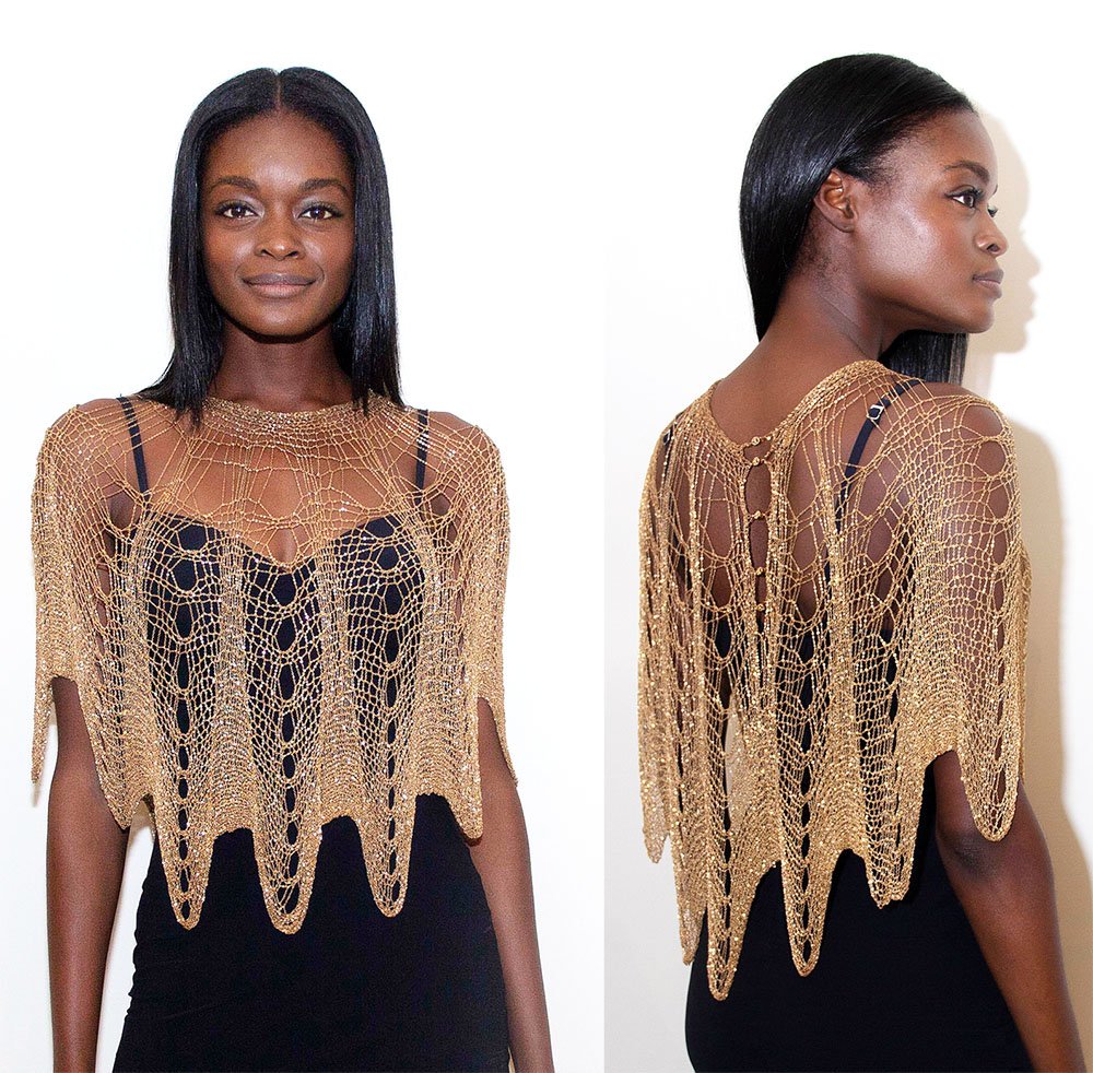 Metal Marilyn Flare Capelet