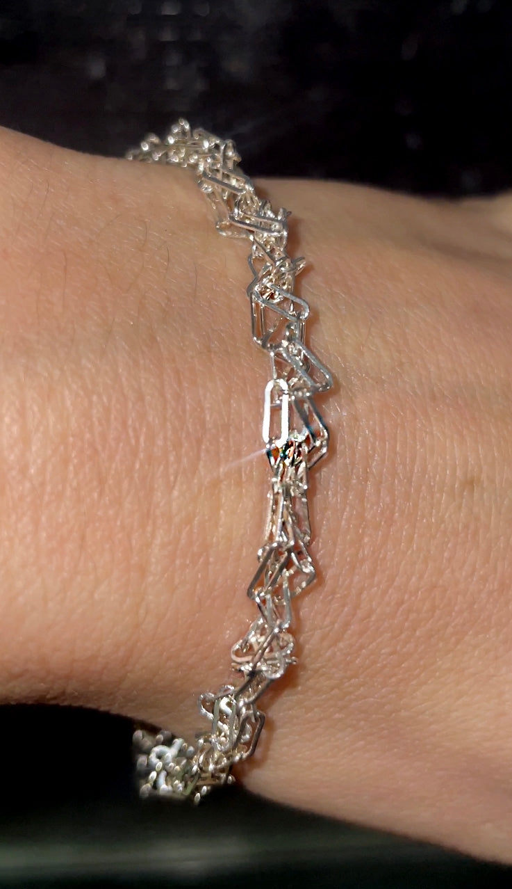 Spilled Paperclips Bracelet