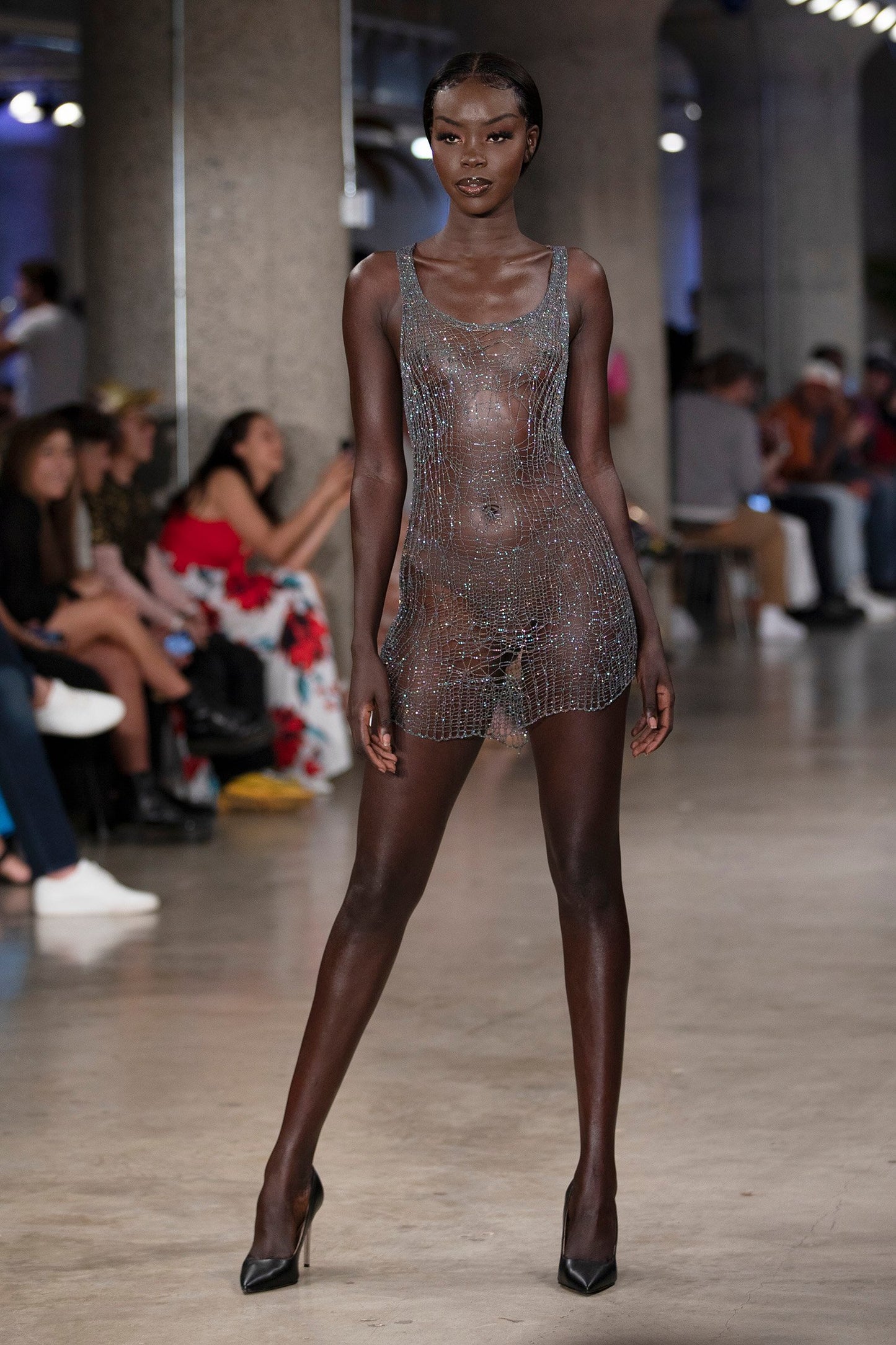 Spiderweb Mini Dress