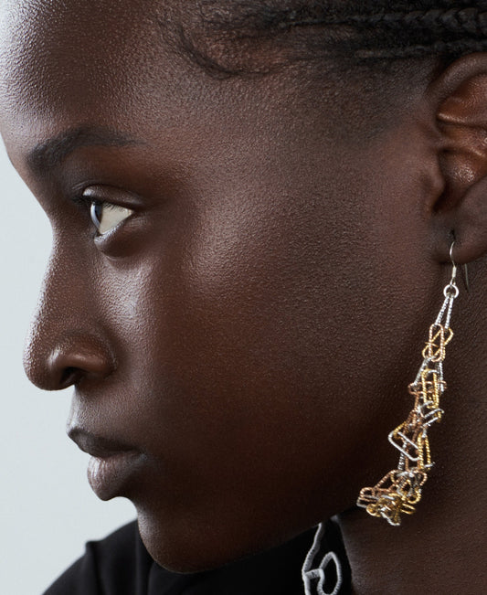 Giant Paperclip Earrings