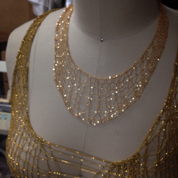 Fine Jewelry – 7 Tier Chain Mesh Necklace