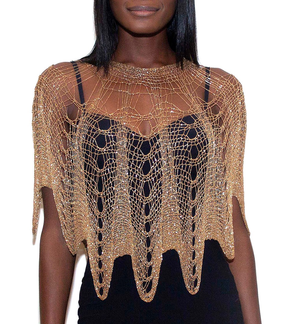 Metal Marilyn Flare Capelet