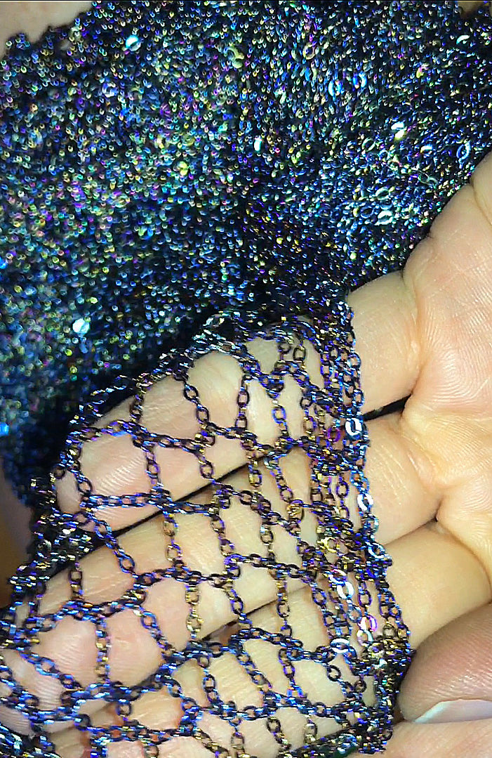 Stretch Metal Shawl