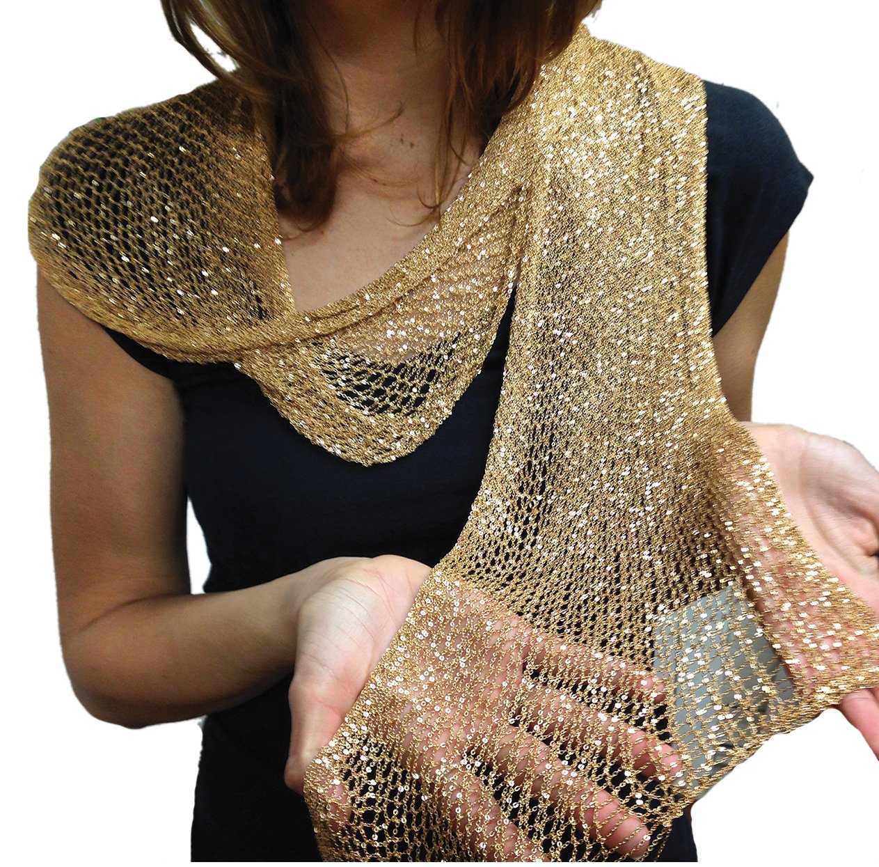 Fine Jewelry – Chain Mesh Shawl