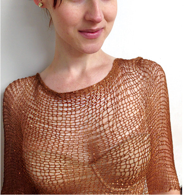 Stretch Metal Shawl