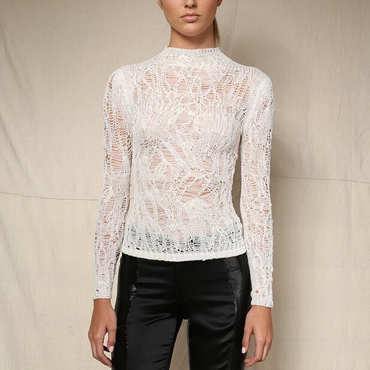 Rand Mock Turtleneck Sweater