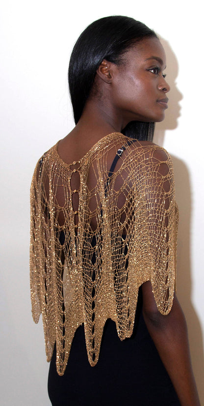 Metal Marilyn Flare Capelet
