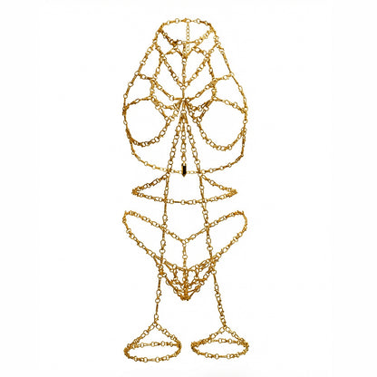 Domme Harness Full Look with Garter Belt and Thong