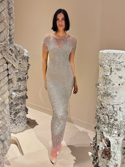 Cap Sleeve Gown