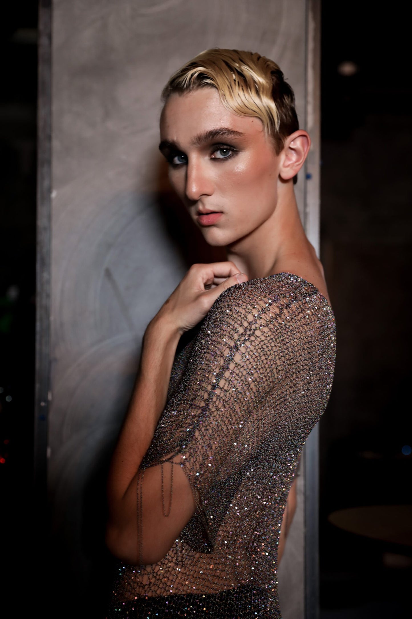 Metal T Gown