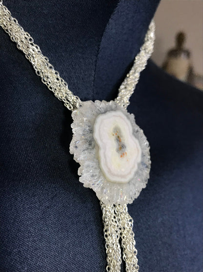 Gemstone Chain Bolo Tie Laureate
