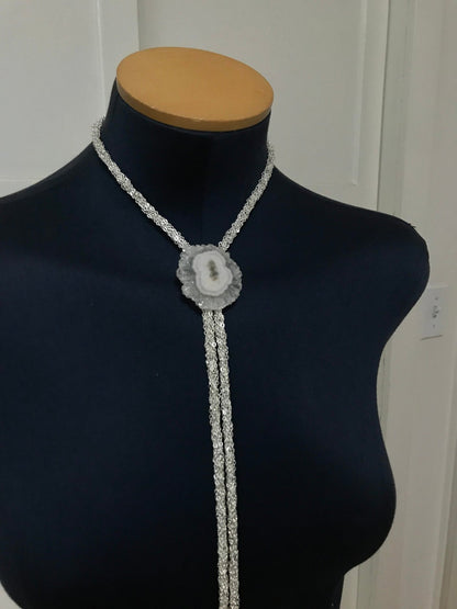 Gemstone Chain Bolo Tie Laureate