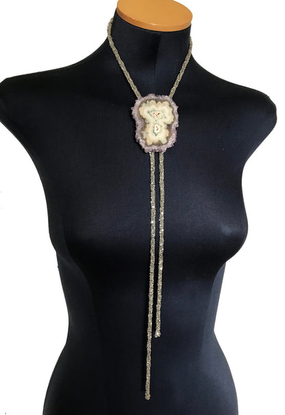 Gemstone Chain Bolo Tie Laureate