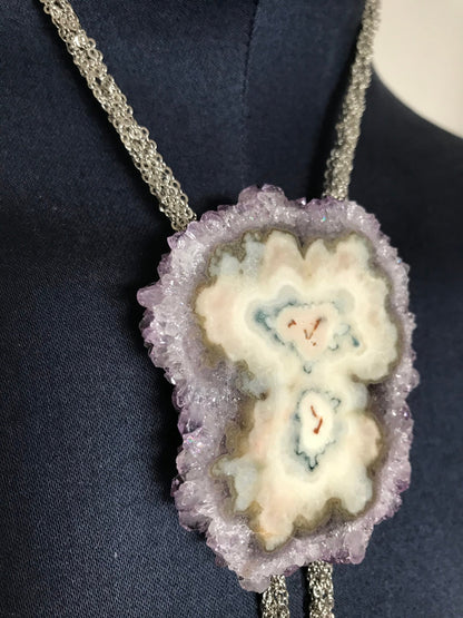 Gemstone Chain Bolo Tie Laureate