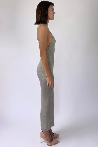 Sparkly Knit Maxi Dress